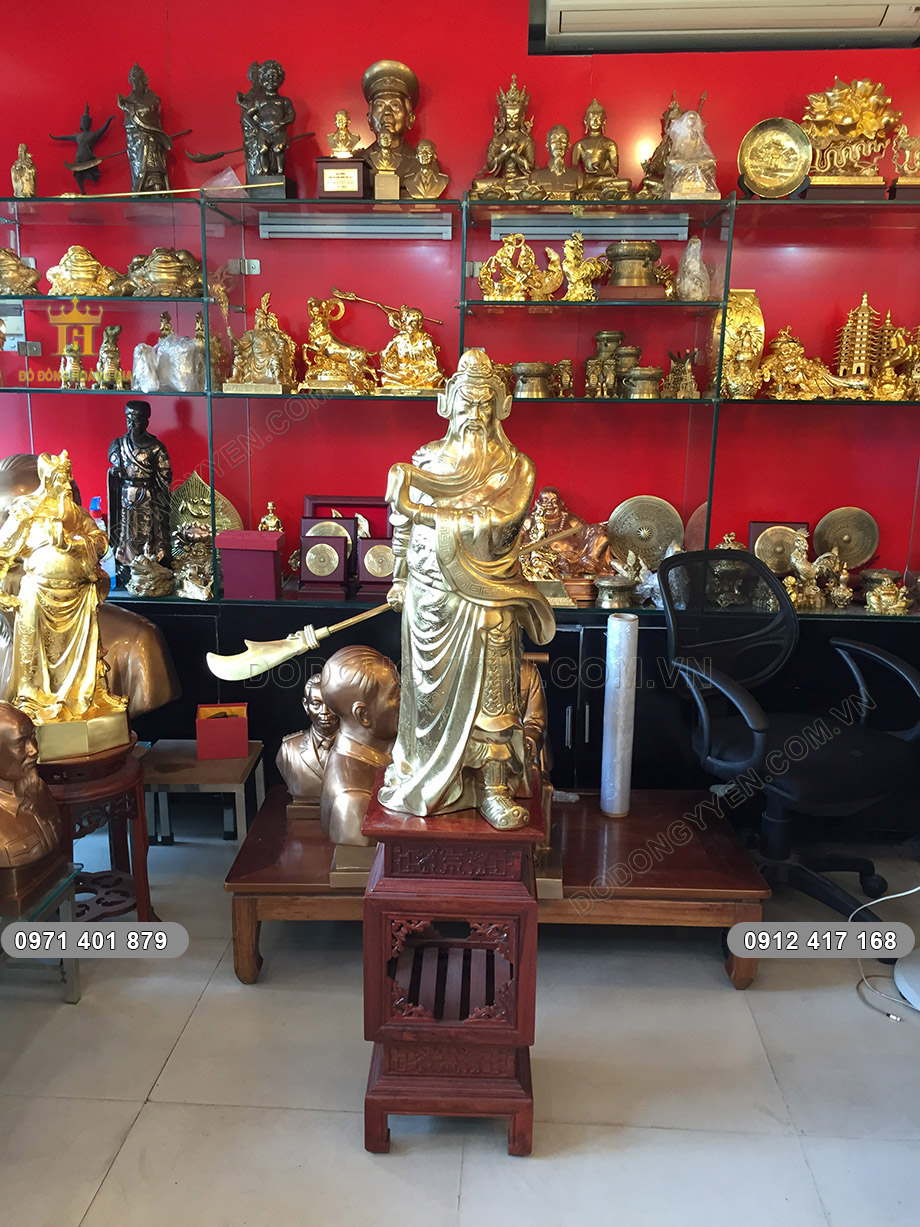 tượng quan vũ 80cm